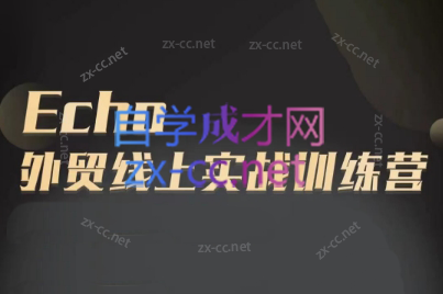 Echo老师·外贸线上实战训练营-染尘轻创社